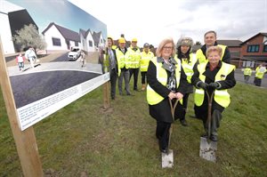 Francis Road breaking ground 2